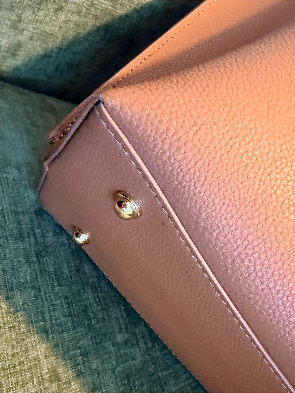 Quince Adeline Shopper Tote, Cognac - Picture 4 of 16